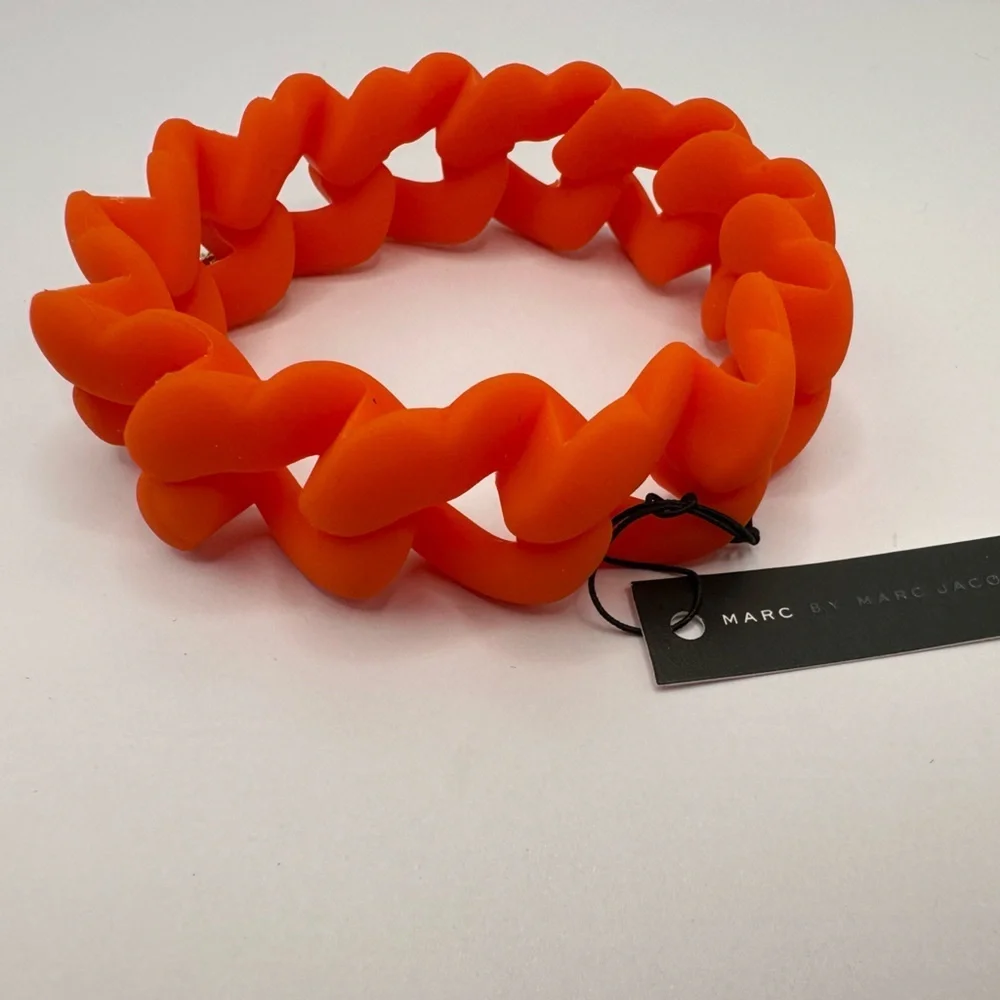 Marc by Marc Jacobs Orange Stretch Bracelet NWT
